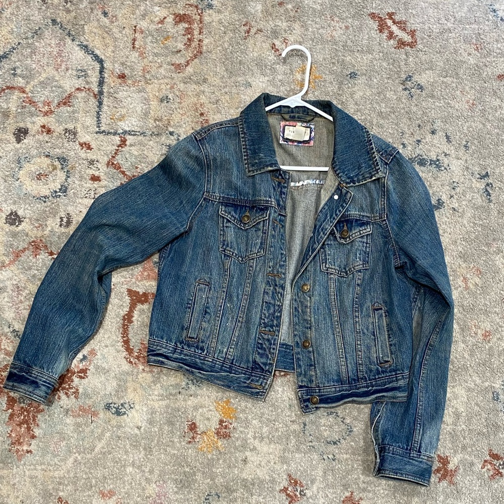 Forever 21 Jean Jacket Size L